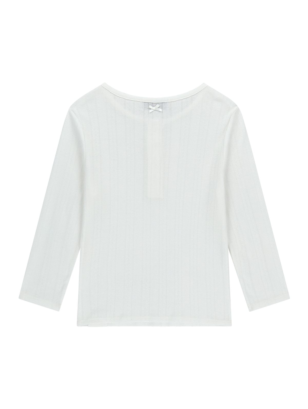 뚜오미오(TUOMIO) POINTELLE CAPRI  T-SHIRT [WHITE]
