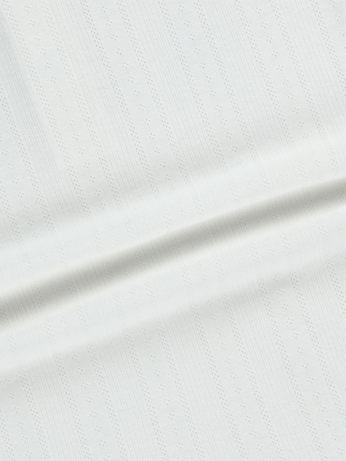 뚜오미오(TUOMIO) POINTELLE CAPRI  T-SHIRT [WHITE]