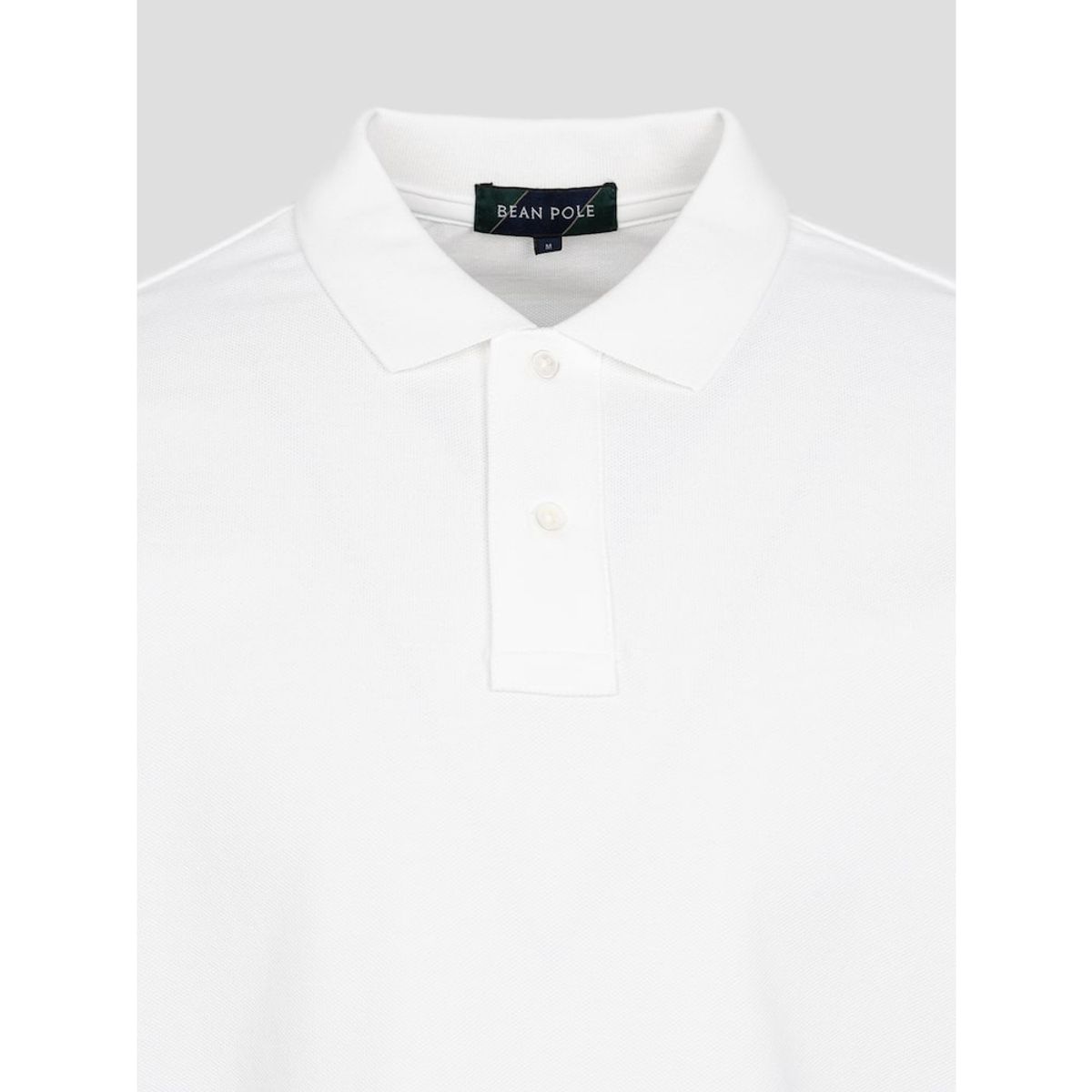 빈폴 멘(BEANPOLE MEN) 헤리티지 클럽 피케 칼라넥 티셔츠  화이트