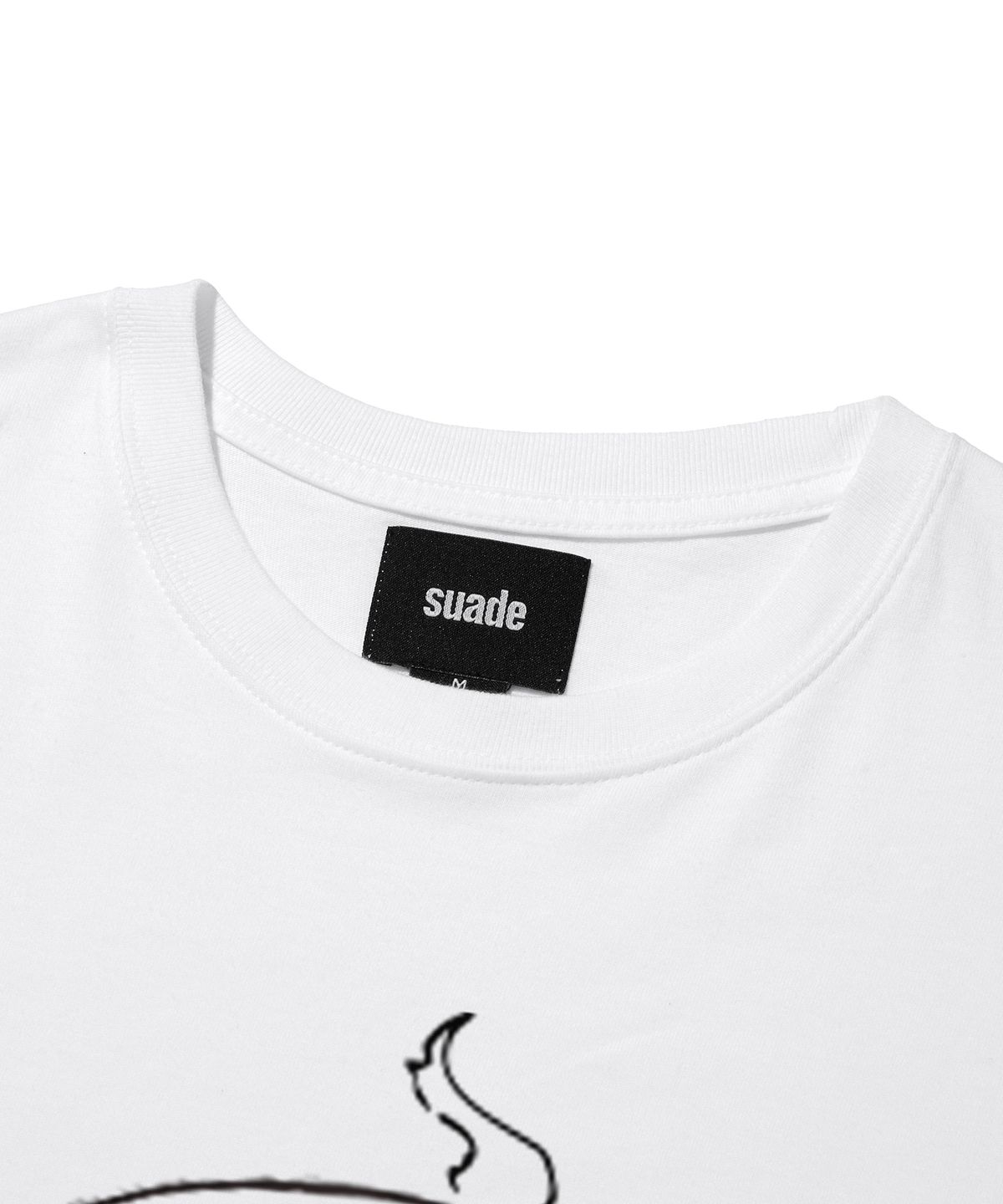 스웨이드(SUADE) DUST MAN TEE [WHITE]
