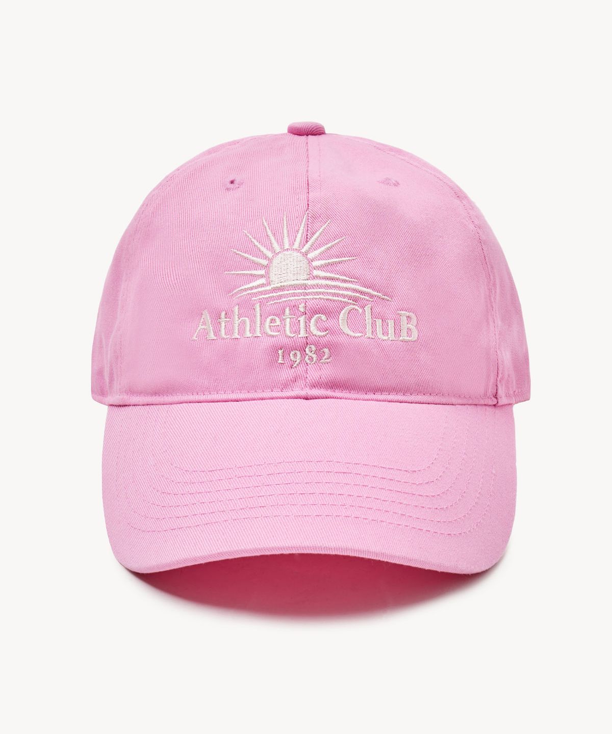 레이디 볼륨(LADY VOLUME) Athletic CluB 코튼 볼캡 (PINK)