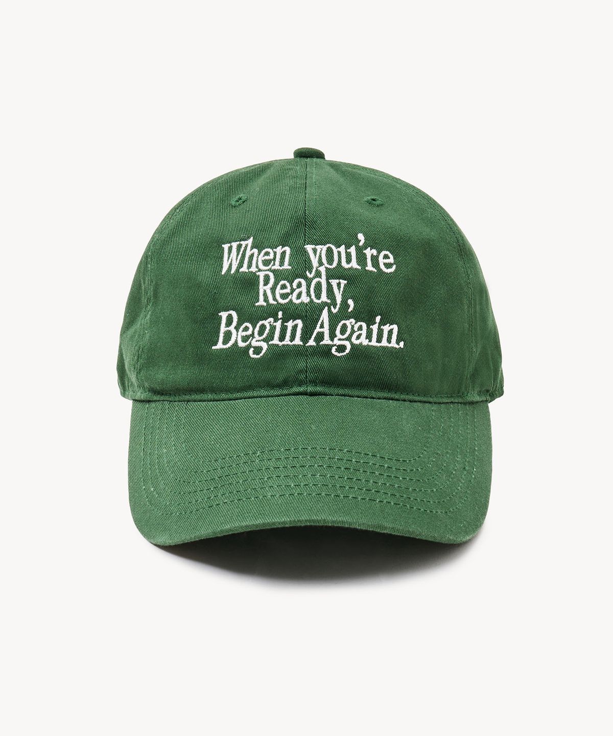 레이디 볼륨(LADY VOLUME) Begin Again 볼캡 (GREEN)