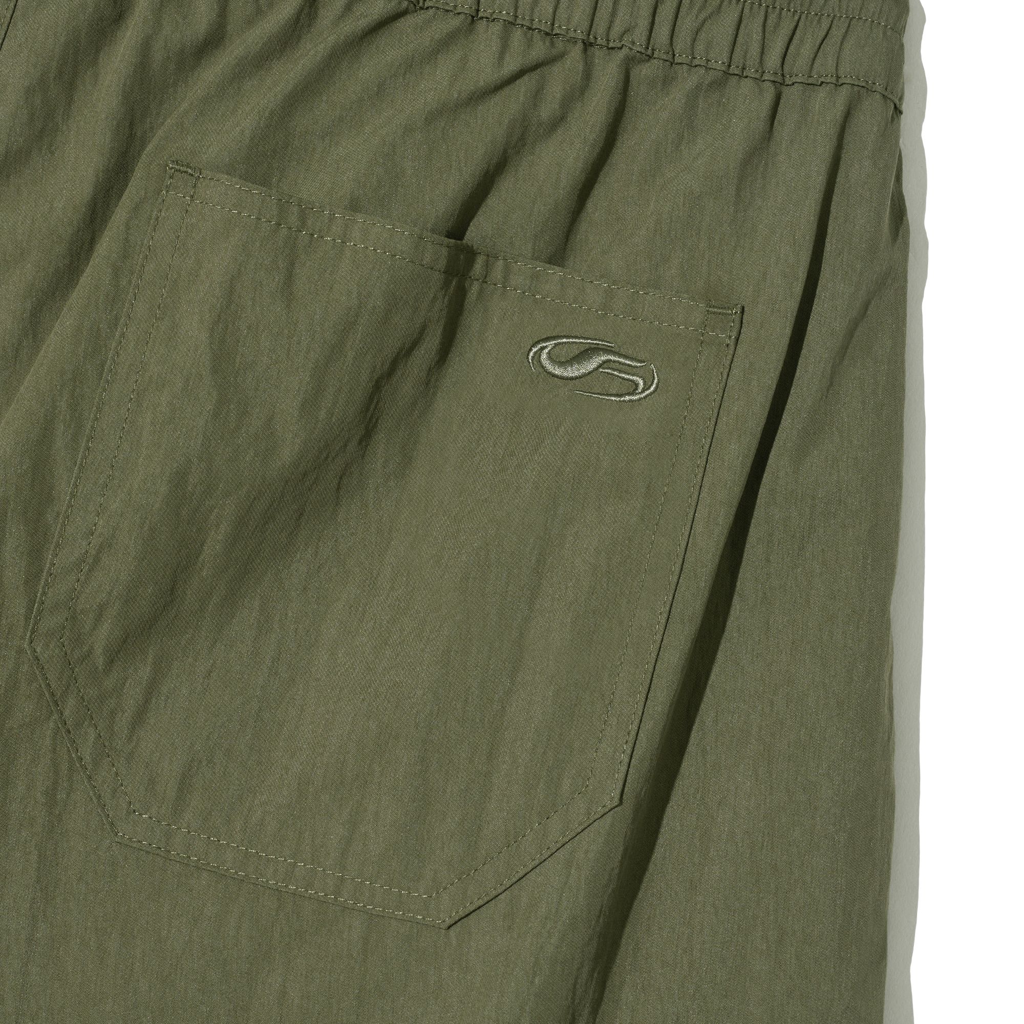 MUSINSA | FILLUMINATE Banding Cargo Bermuda Shorts - Khaki