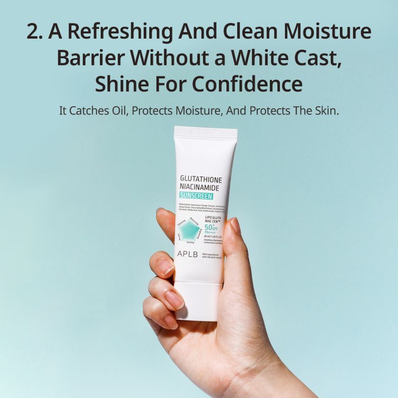 Glutathione Niacinamide Sunscreen 40ml