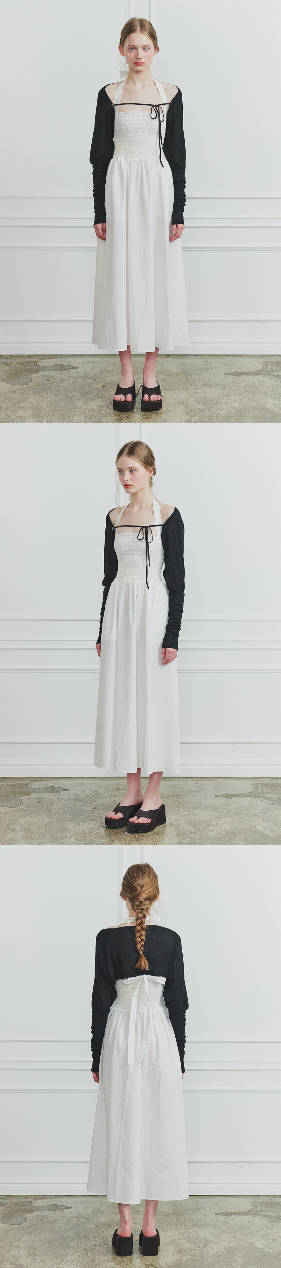 MUSINSA公式 | PAINORPLEASURE WHISPER BOLERO black