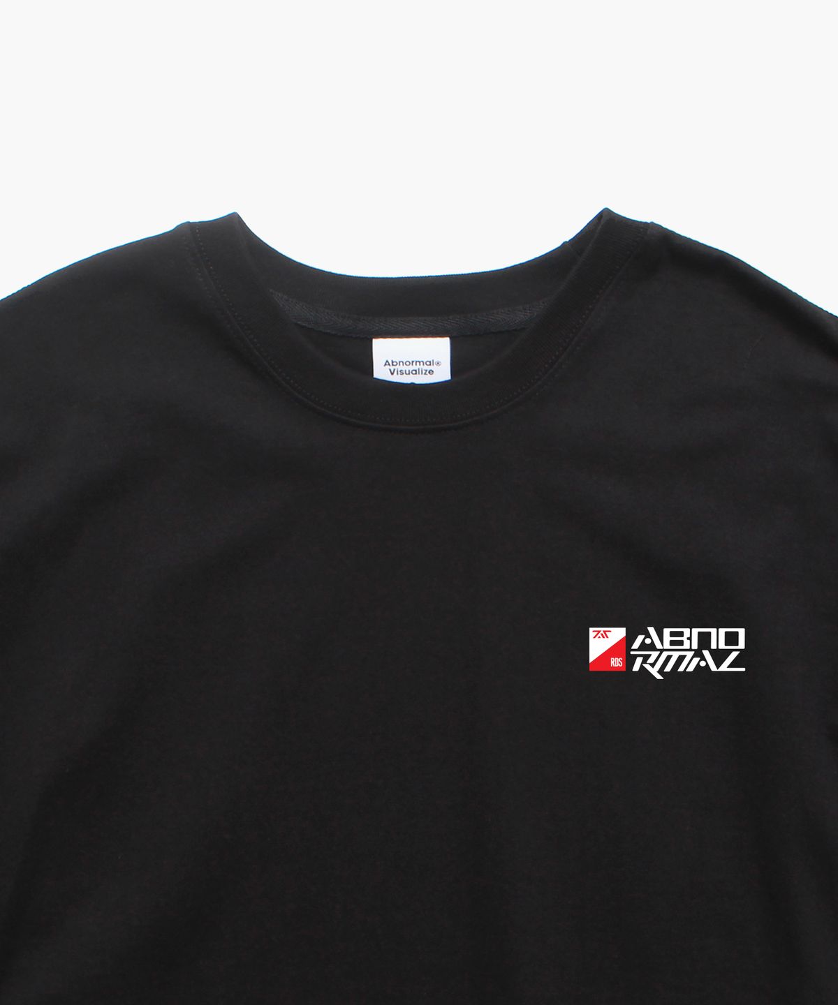 앱놀머씽(ABNORMALTHING) RD 미니 오버핏 티셔츠 블랙 (RD MINI T-SHIRT BLACK)