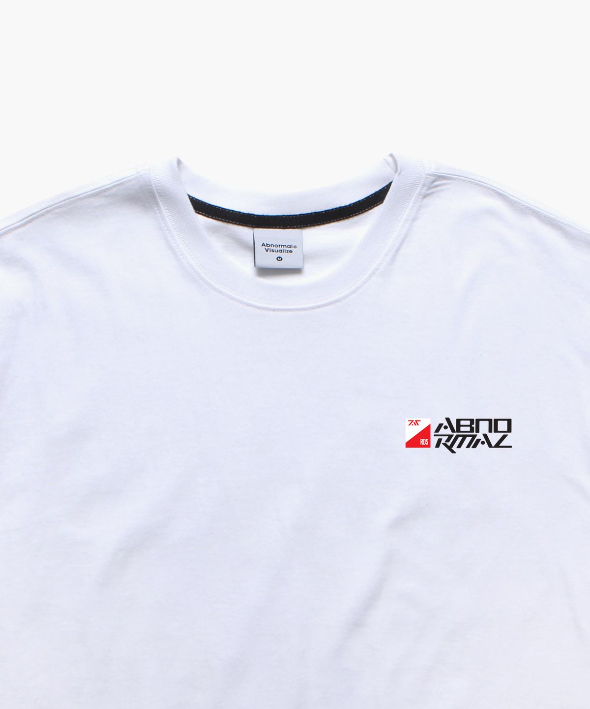 앱놀머씽(ABNORMALTHING) RD 미니 오버핏 티셔츠 화이트 (RD MINI T-SHIRT WHITE)