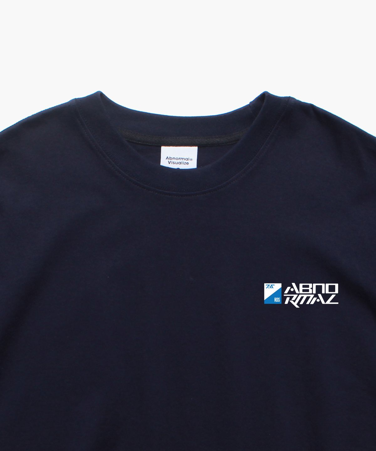 앱놀머씽(ABNORMALTHING) RD 미니 오버핏 티셔츠 네이비 (RD MINI T-SHIRT NAVY)