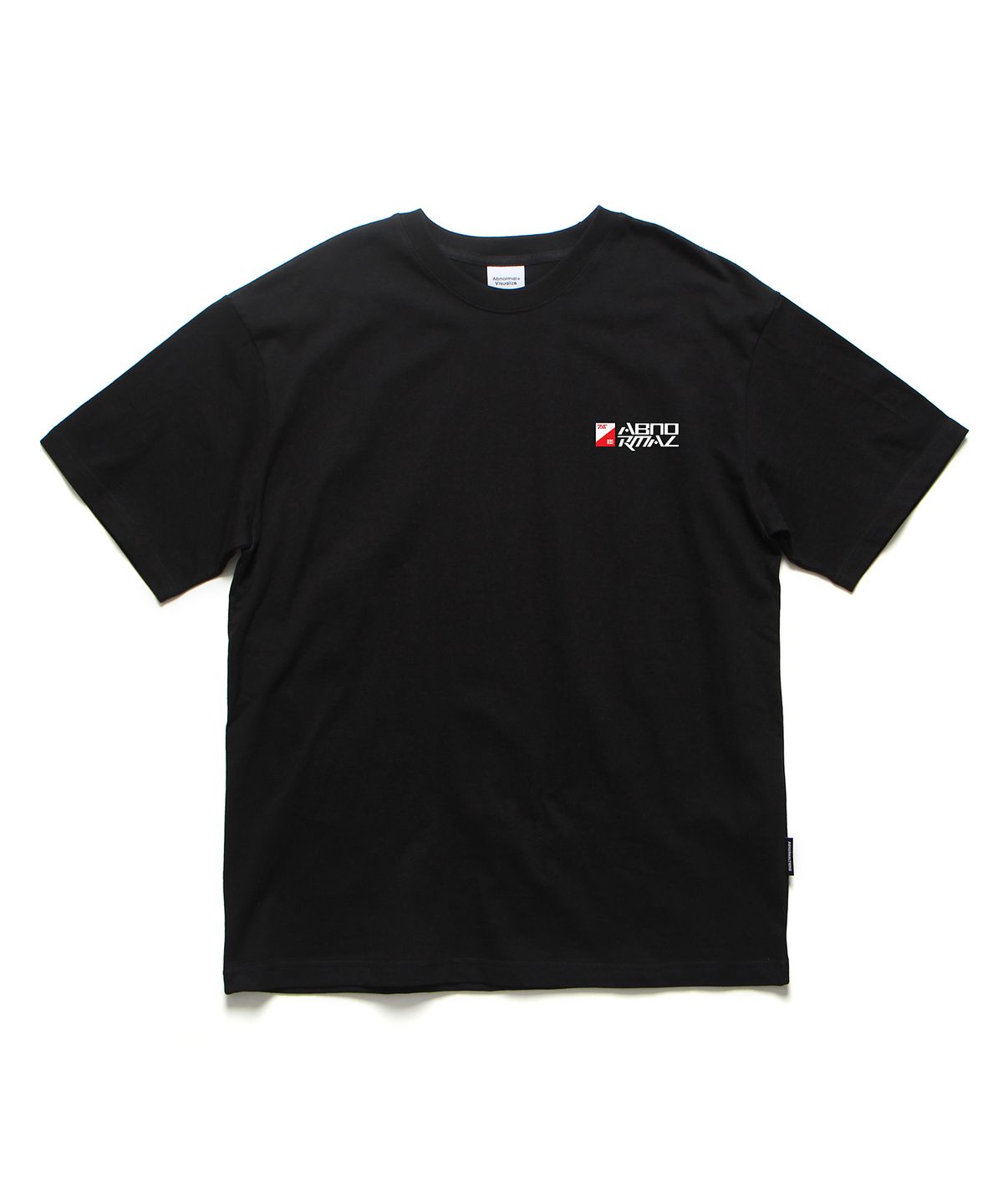 앱놀머씽(ABNORMALTHING) RD 미니 오버핏 티셔츠 차콜 (RD MINI T-SHIRT CHARCOAL)