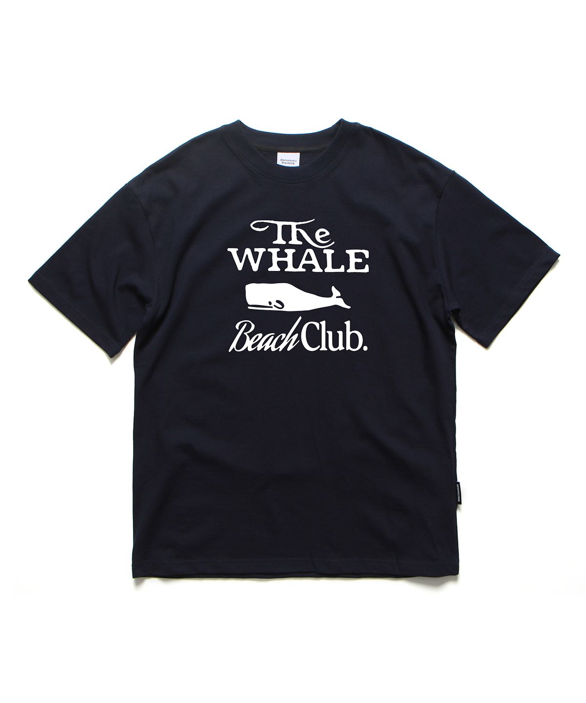 앱놀머씽(ABNORMALTHING) 비치클럽 오버핏 티셔츠 차콜 (BEACH CLUB T-SHIRT CHARCOAL)
