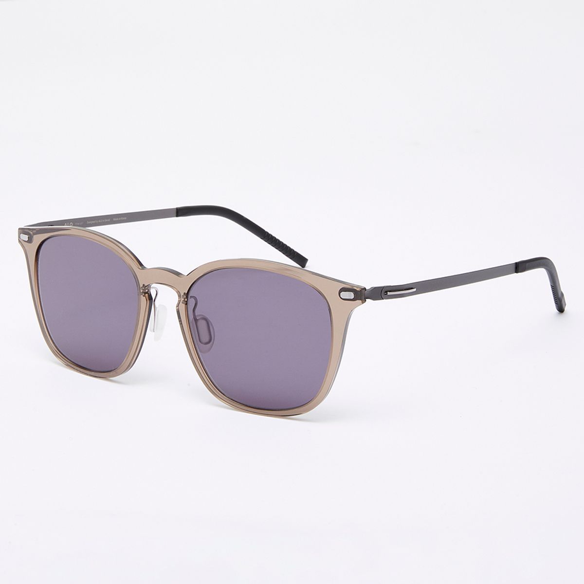 알로아이웨어(ALO EYEWEAR) [The air] AL3501 1310G 플로트 초경량 선글라스 카키