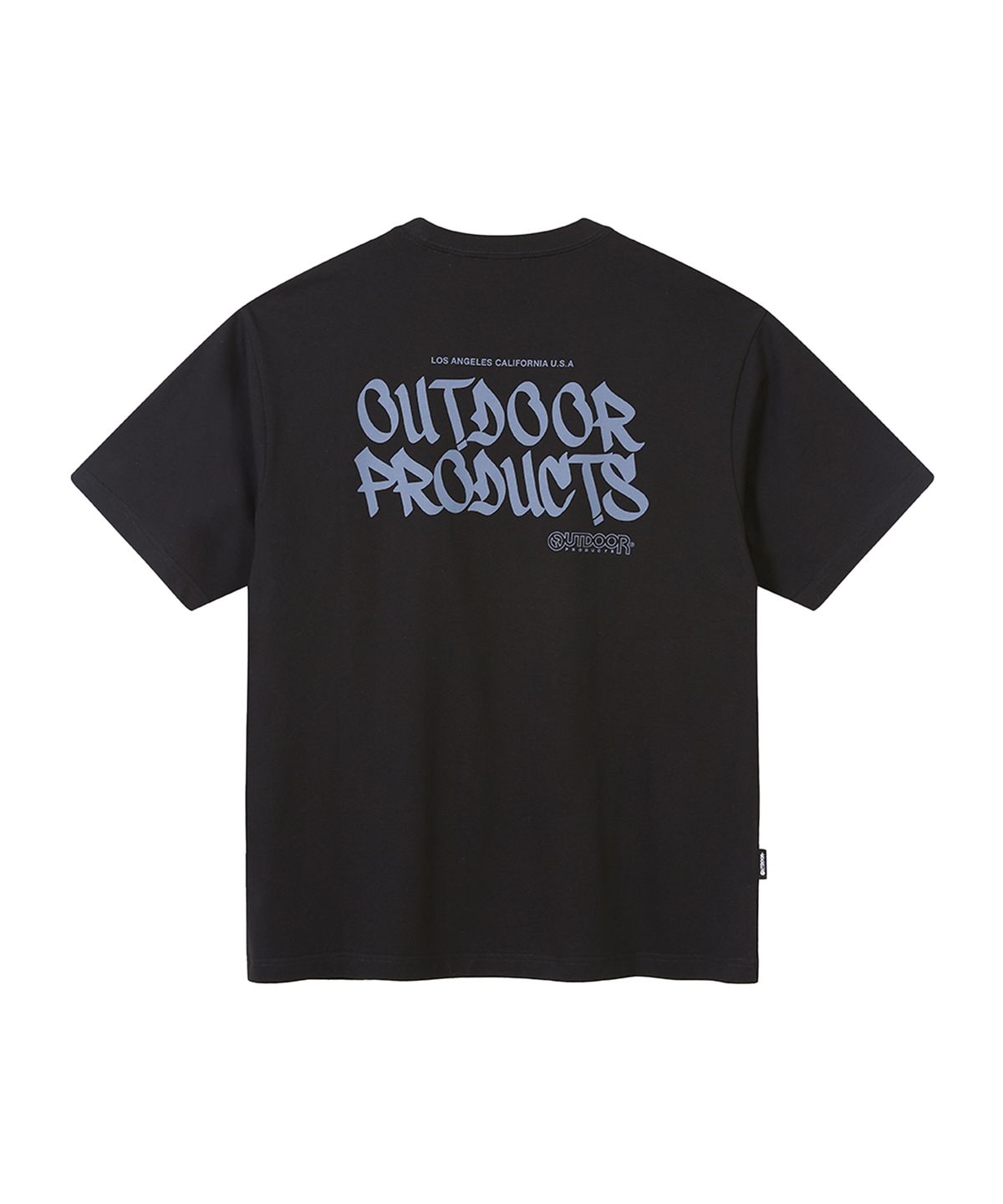 아웃도어 프로덕츠(OUTDOOR PRODUCTS) LOGO HALF SLEEVES (BLACK)