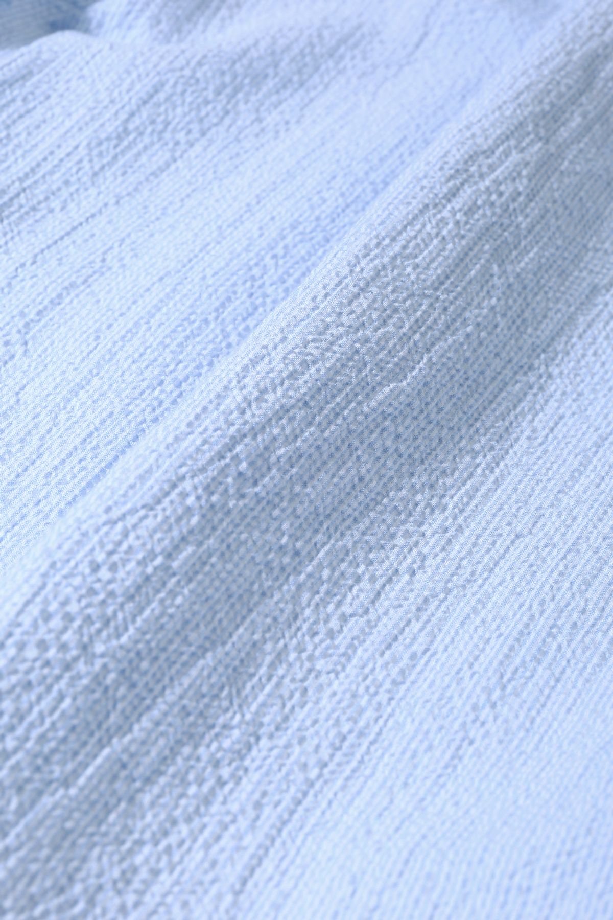 르몽생미셸(LE MONT ST MICHEL) COODY - STRIPED HOODED SHIRT_Blue