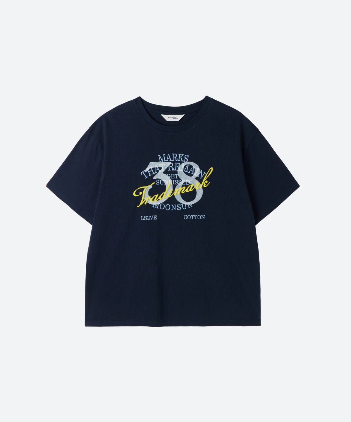 문선 아카이브(MOONSUN ARCHIVE) M.C UNISEX, 38TM T-Shirt / Navy