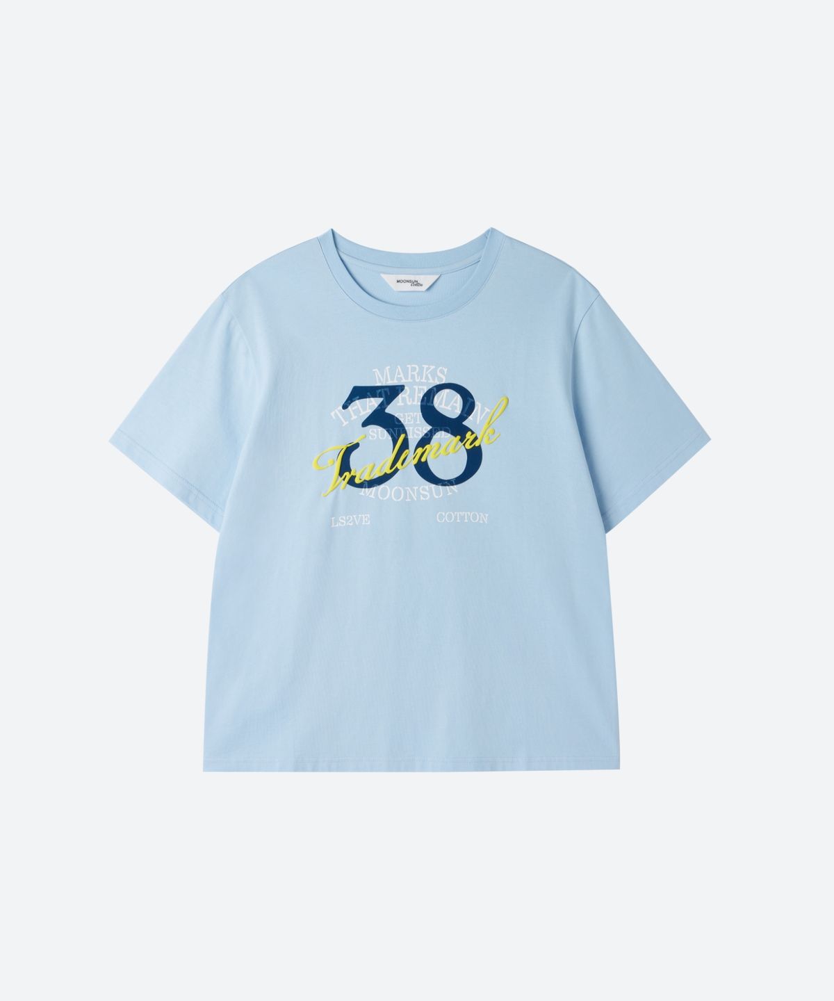 문선 아카이브(MOONSUN ARCHIVE) M.C UNISEX, 38TM T-Shirt / Sky Blue