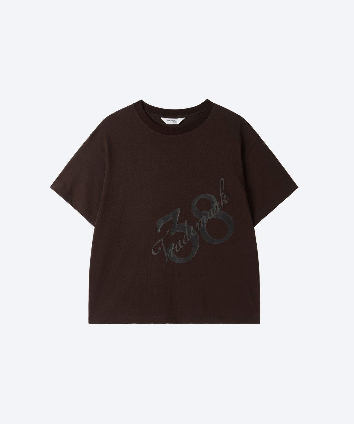 문선 아카이브(MOONSUN ARCHIVE) M.C UNISEX, 38TM Oversized T-Shirt / Brown