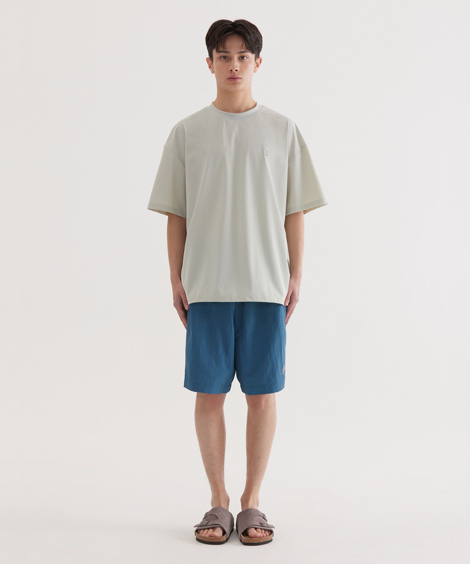 MUSINSA | COVERNAT Symbol Cool Tech T-Shirt Light Khaki