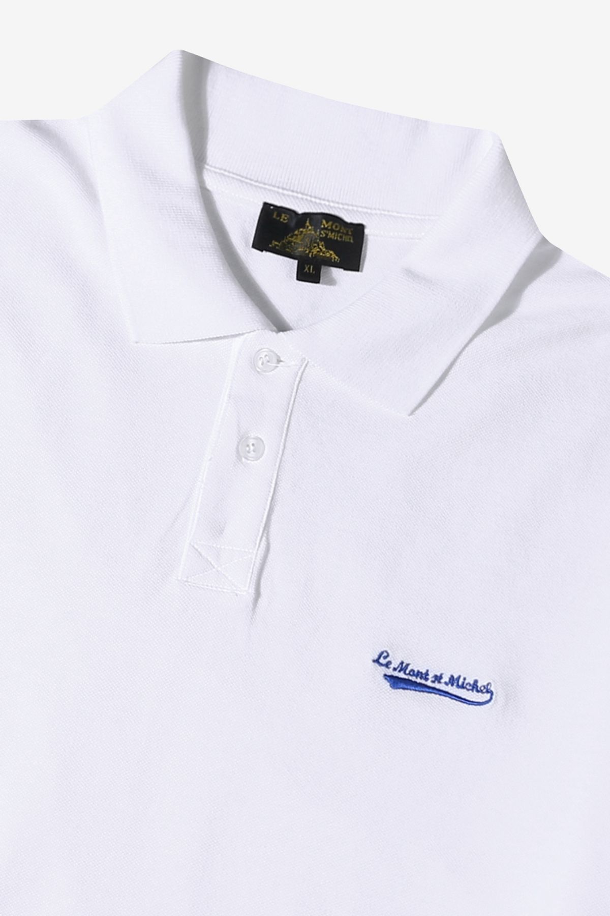 르몽생미셸(LE MONT ST MICHEL) TOUNY - POLO PATCH T-shirt_White