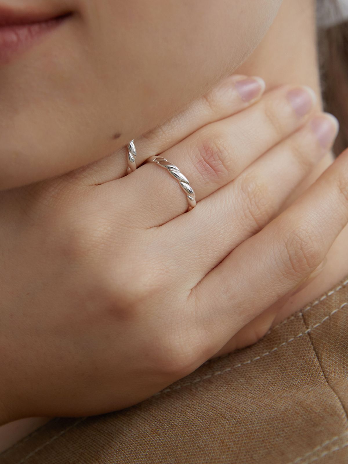 겟미블링(GETMEBLING) twisted ring