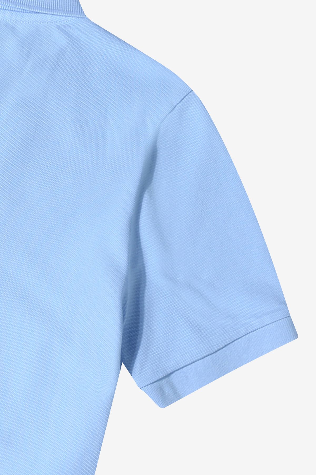 르몽생미셸(LE MONT ST MICHEL) TOUNY - POLO PATCH T-shirt_Light Blue