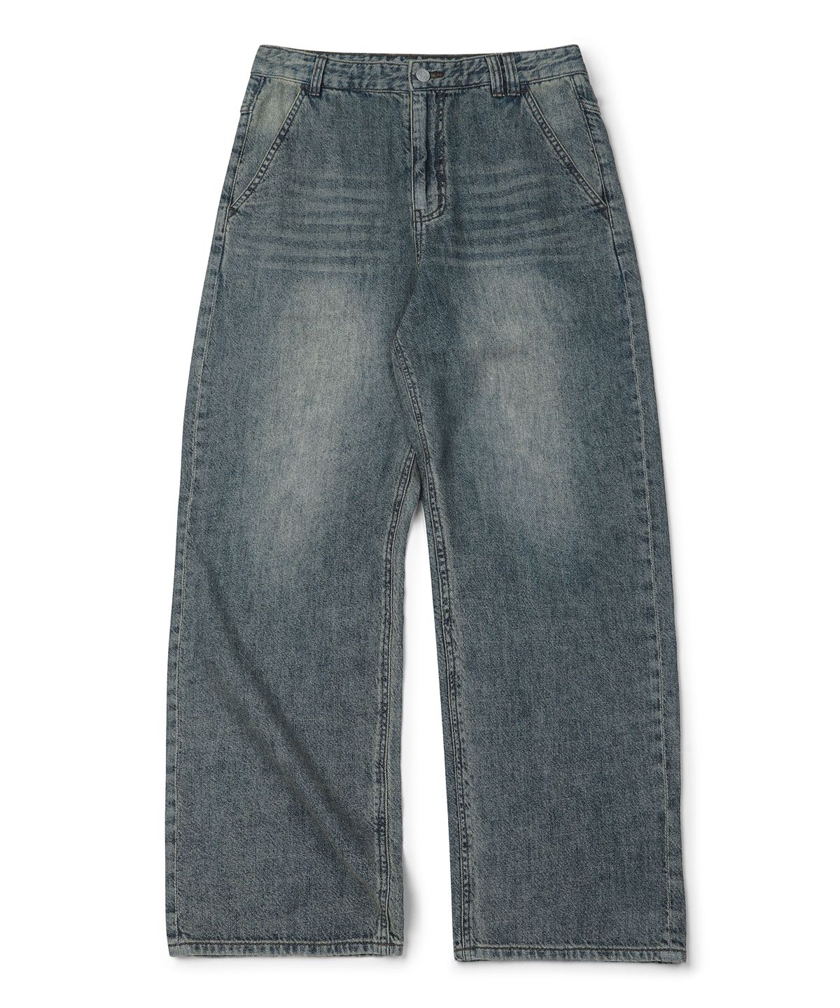 데케트(DECET) [패션플래닛X데케트][린넨라이크]Relaxed Wide Denim Jeans DCPT064