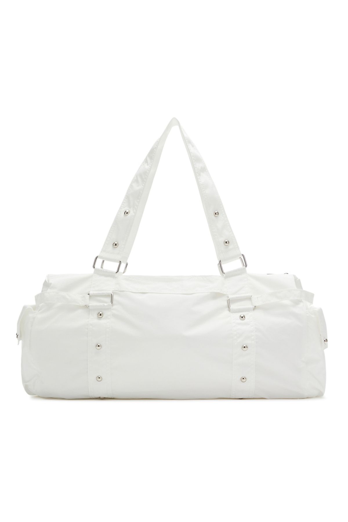 다이닛(DEINET) LOGO DUFFLE BAG IN WHITE