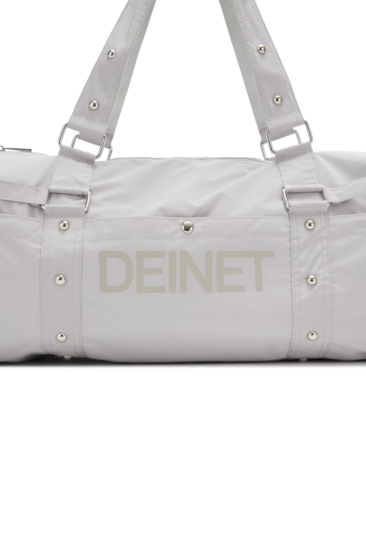 다이닛(DEINET) LOGO DUFFLE BAG IN GREY