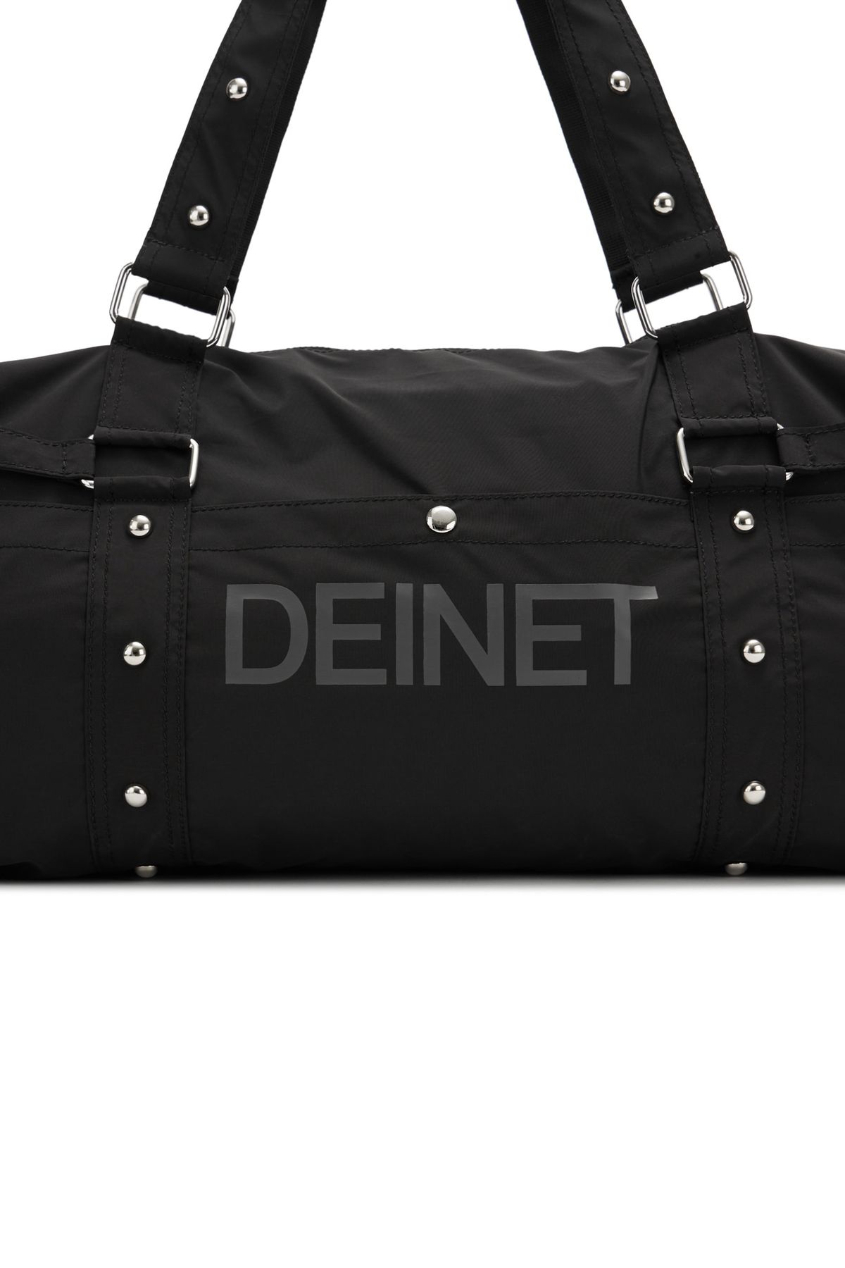 다이닛(DEINET) LOGO DUFFLE BAG IN BLACK