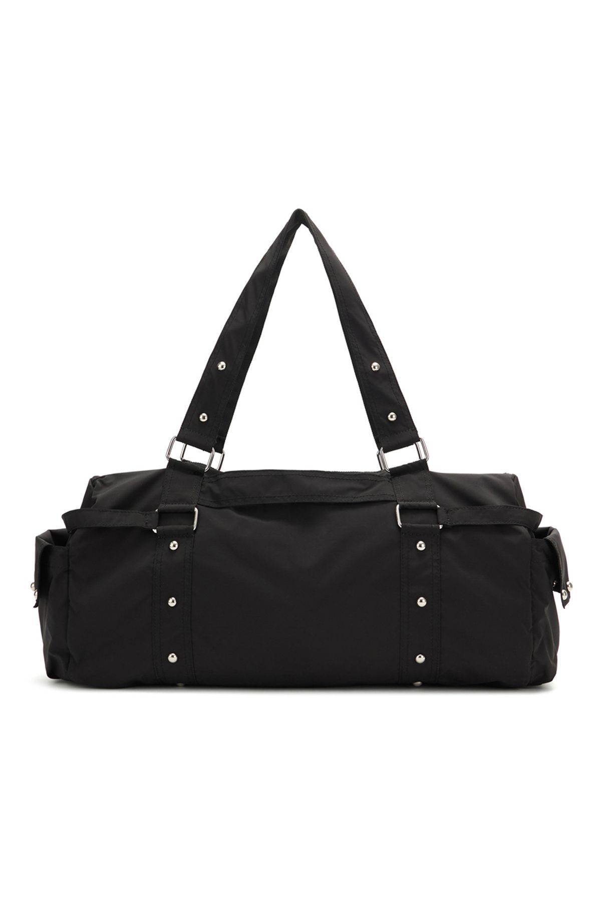 다이닛(DEINET) LOGO DUFFLE BAG IN BLACK