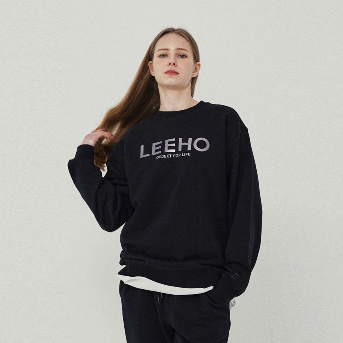 이호(LEEHO) LH241MT101U 스웨트 셔츠 맨투맨 긴팔