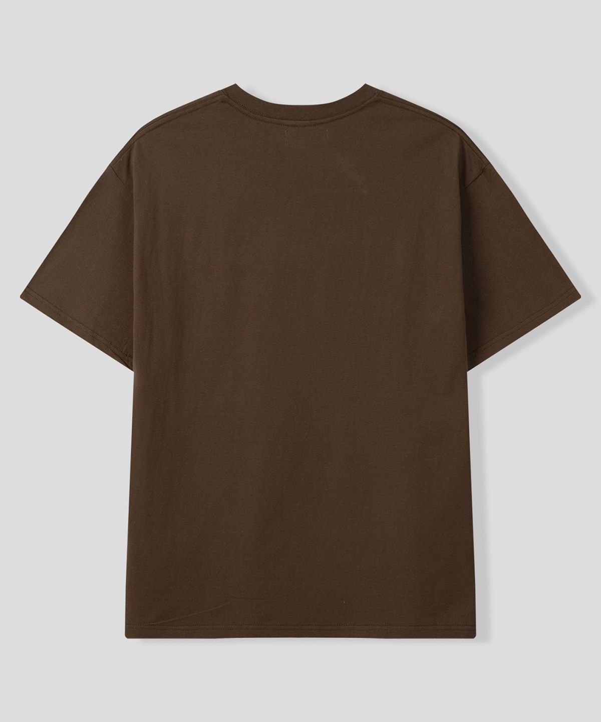 블랙모먼트(BLACK MOMENT) 딥 유어 데이 그래픽 티셔츠 [다크 브라운]