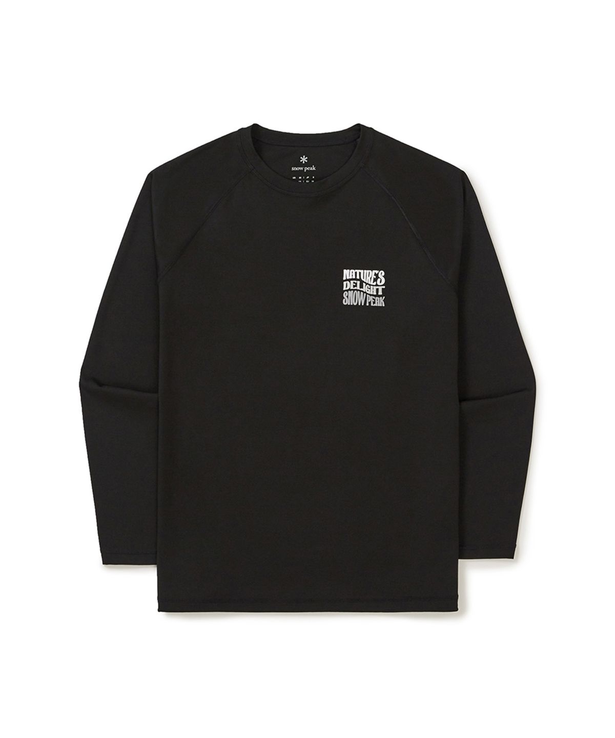 스노우피크 어패럴(SNOWPEAK APPAREL) 워터 여성 루즈핏 래쉬가드 (S25MWWSW09) Black