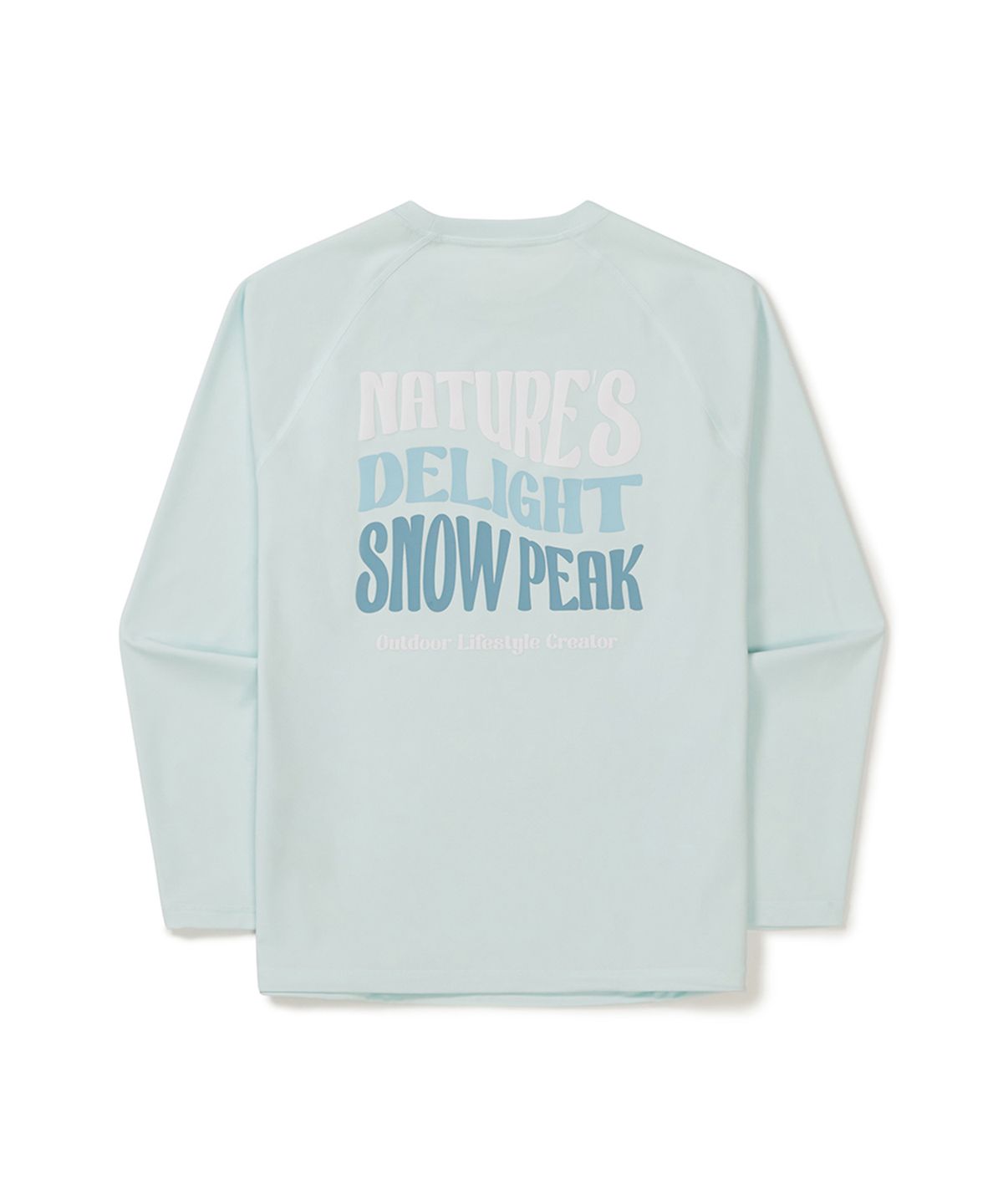 스노우피크 어패럴(SNOWPEAK APPAREL) 워터 여성 루즈핏 래쉬가드 (S25MWWSW09) Mint