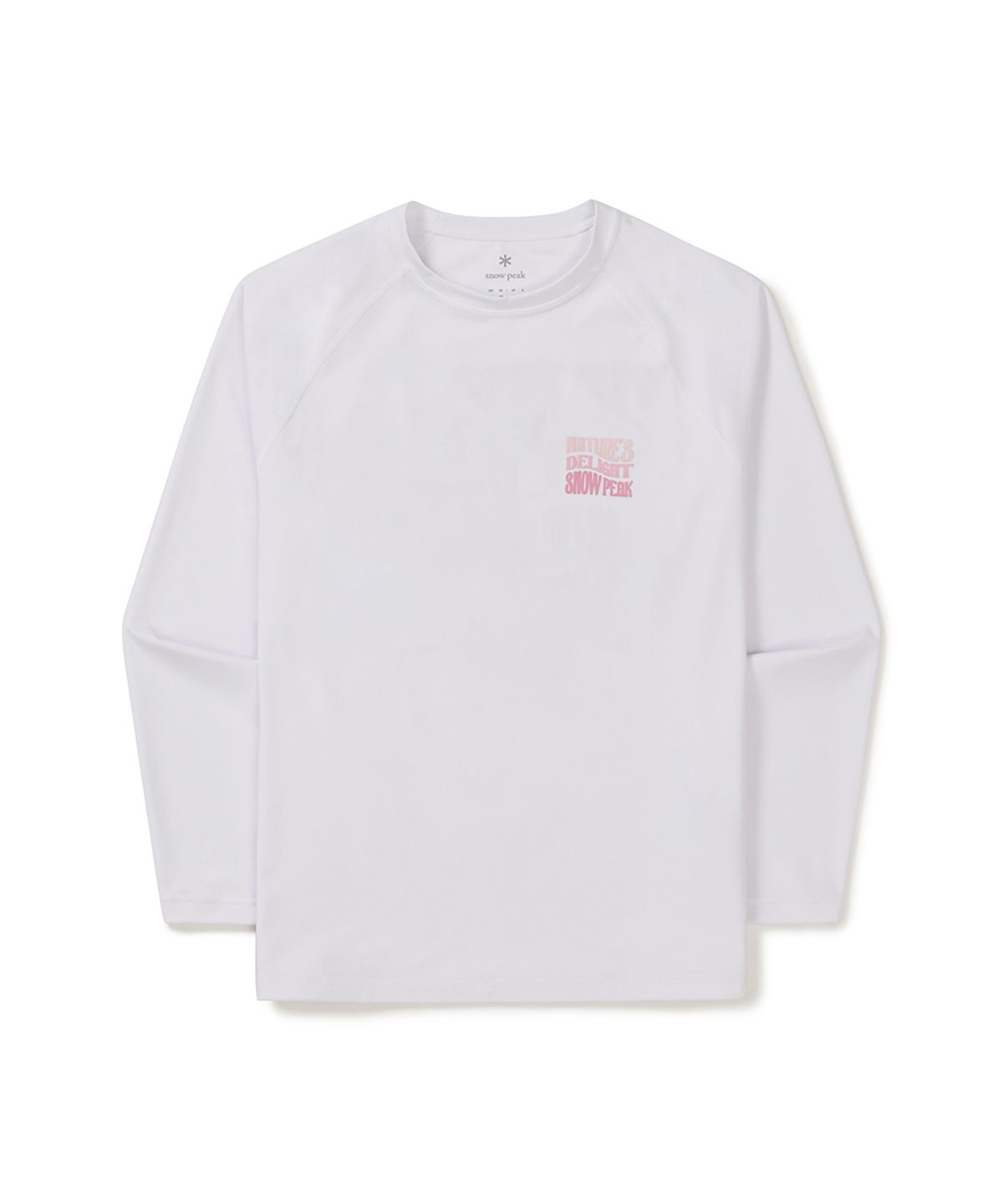 스노우피크 어패럴(SNOWPEAK APPAREL) 워터 여성 루즈핏 래쉬가드 (S25MWWSW09) White