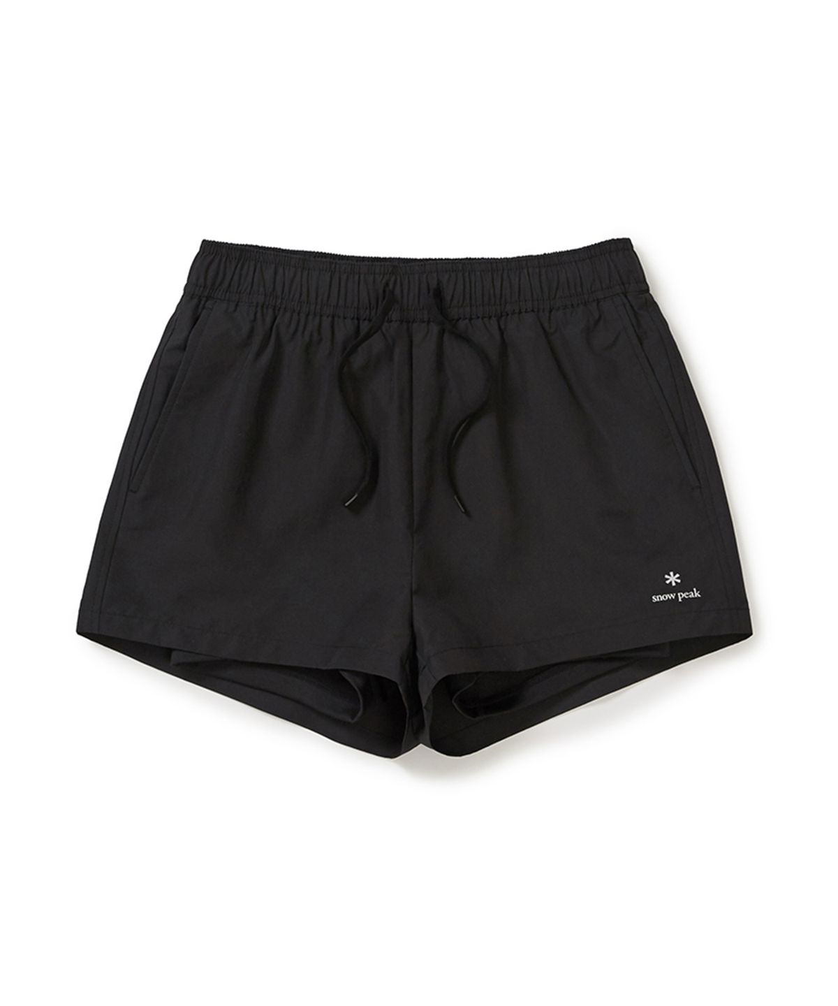 스노우피크 어패럴(SNOWPEAK APPAREL) 워터 여성 3부 레깅스 보드숏 (S25MWWSP09) Black