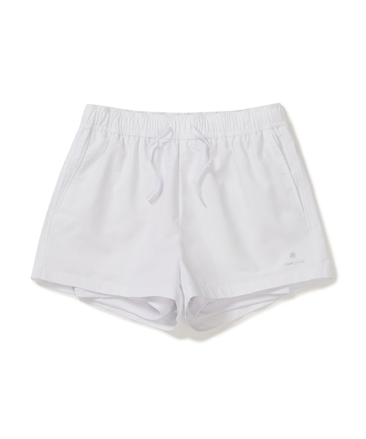 스노우피크 어패럴(SNOWPEAK APPAREL) 워터 여성 3부 레깅스 보드숏 (S25MWWSP09) White