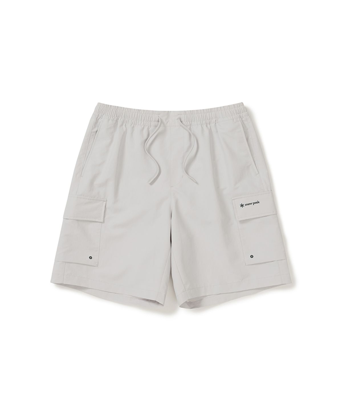 스노우피크 어패럴(SNOWPEAK APPAREL) 워터 투포켓 보드 숏 (S25MMWSP08) Ice Gray