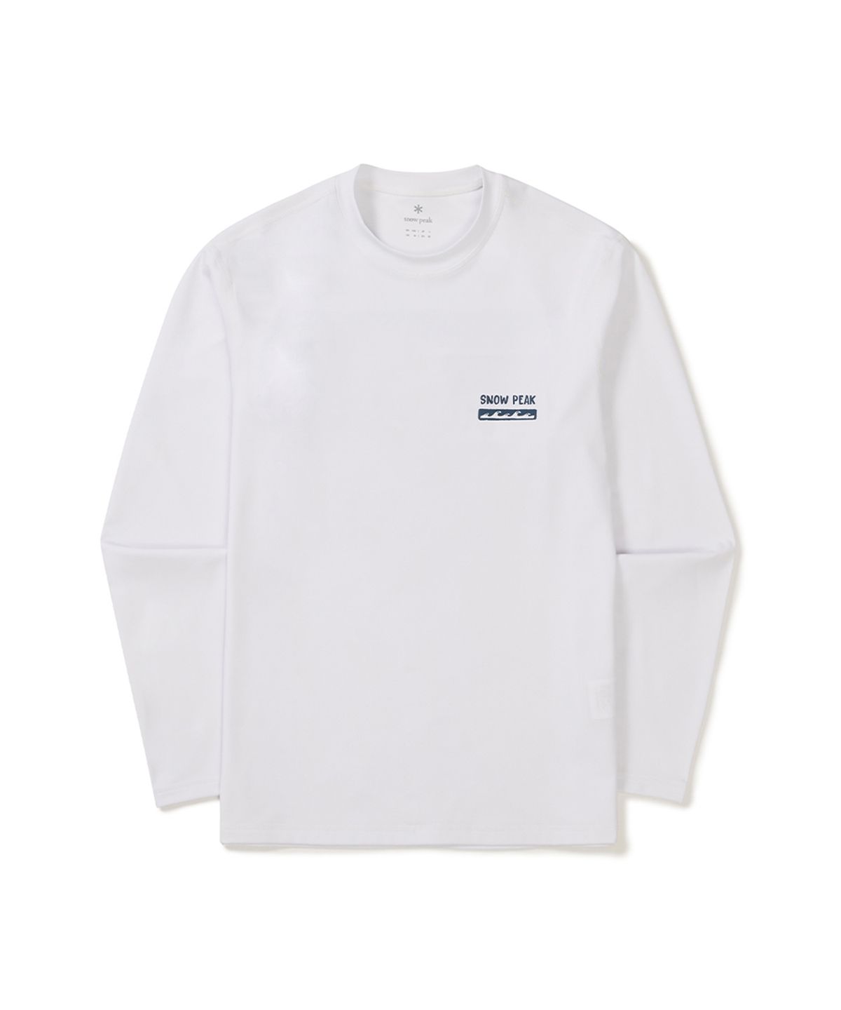 스노우피크 어패럴(SNOWPEAK APPAREL) 워터 그래픽 래쉬가드 (S25MMWSW08) White