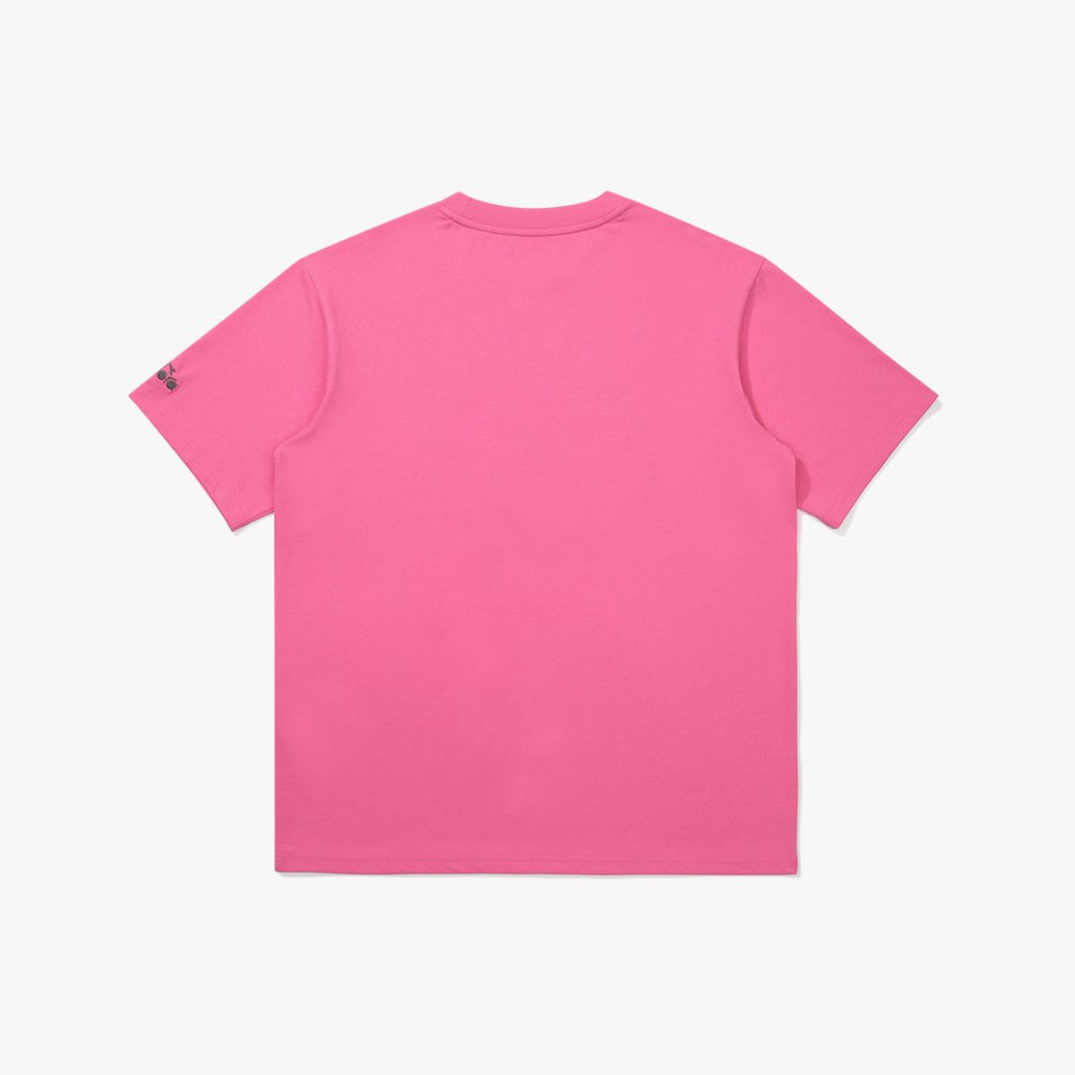 디아도라(diadora) 아카이브 아치 로고 반팔 티셔츠 PINK