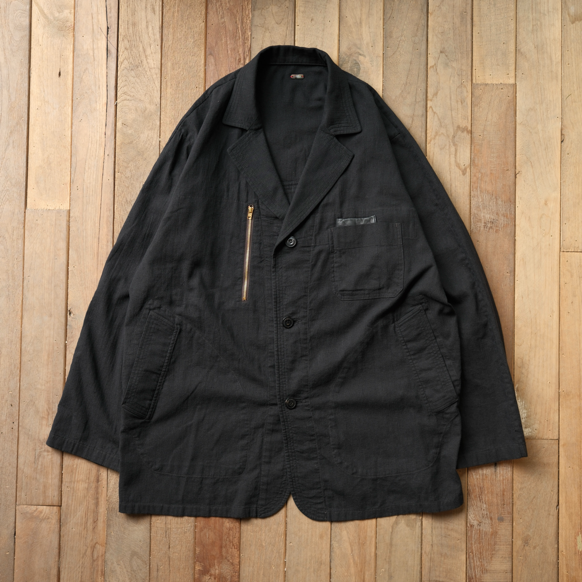 본로우(BONRROW) C/HEMP ZIP MAQUIGNON JK