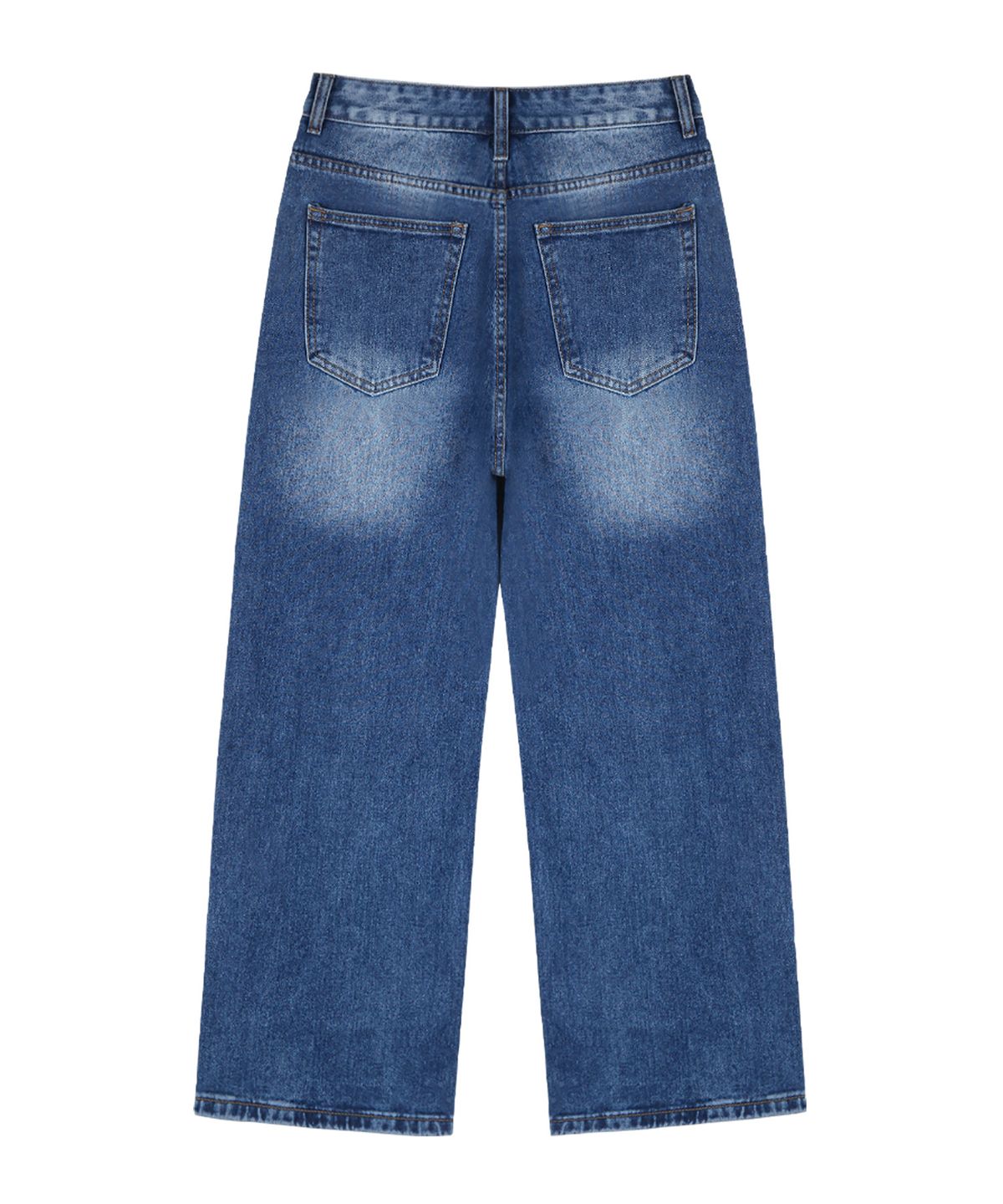 랜덤오프(RANDOMOFF) BTB : WAVE WASHING JEANS [DEEP BLUE CORE]