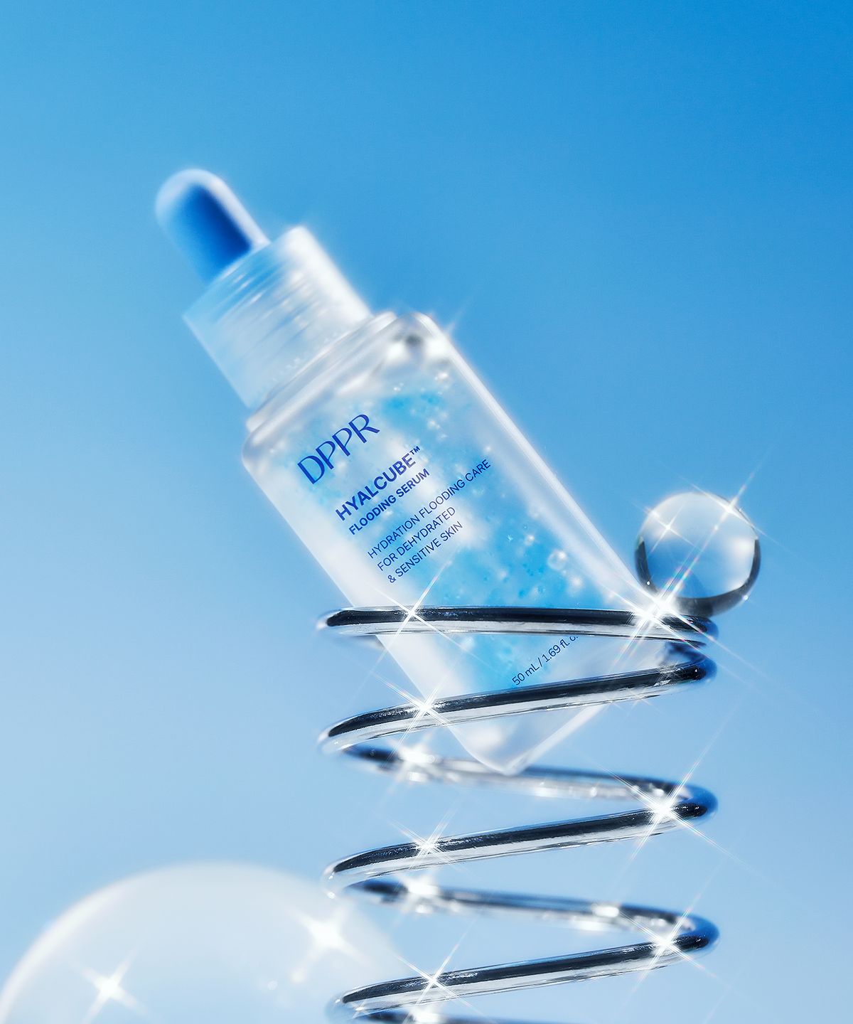 디퍼(DPPR) [수분충전 SET] 히알큐브 플러딩 수분크림 100ml + 플러딩 세럼 50ml