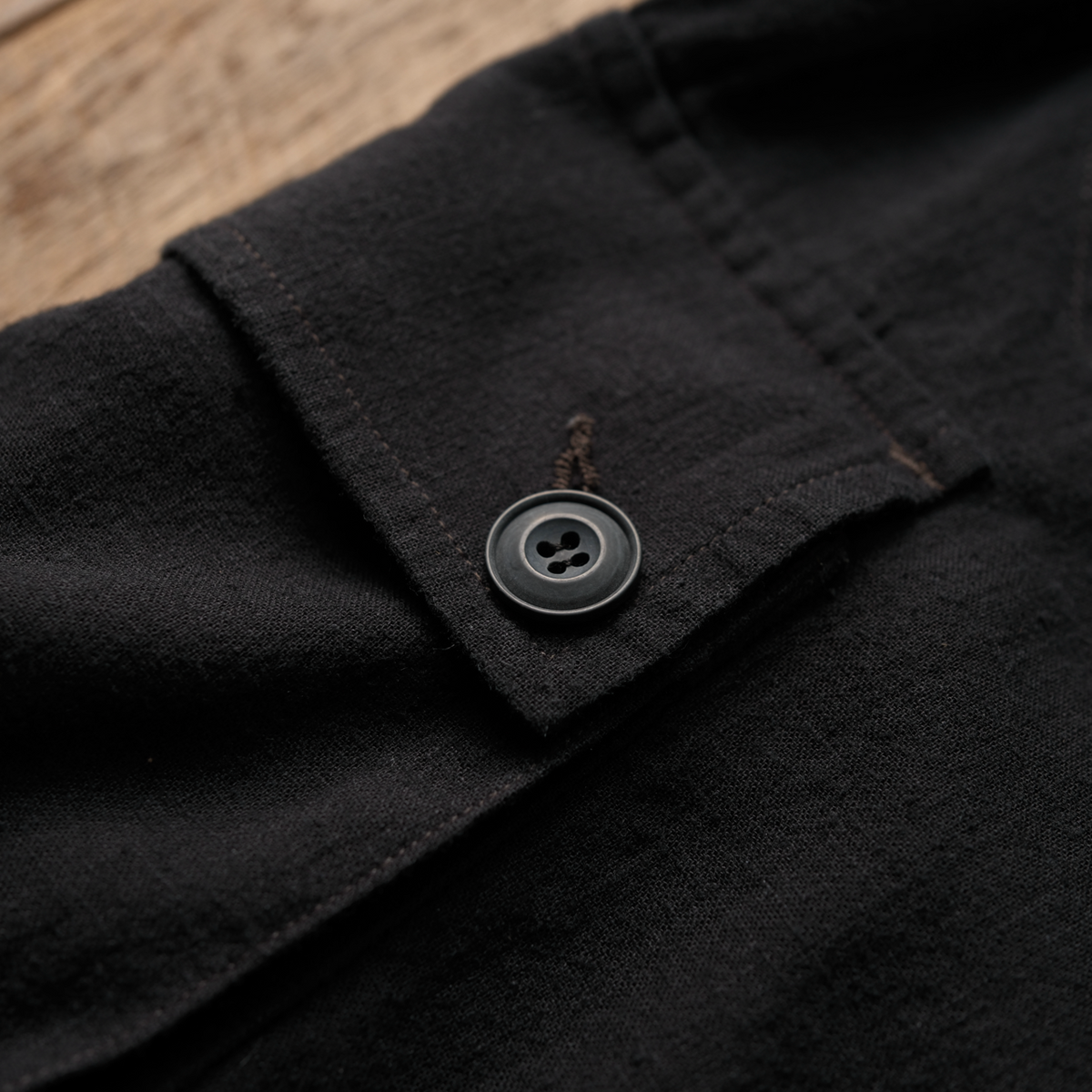 본로우(BONRROW) C/HEMP ZIP SHORTS