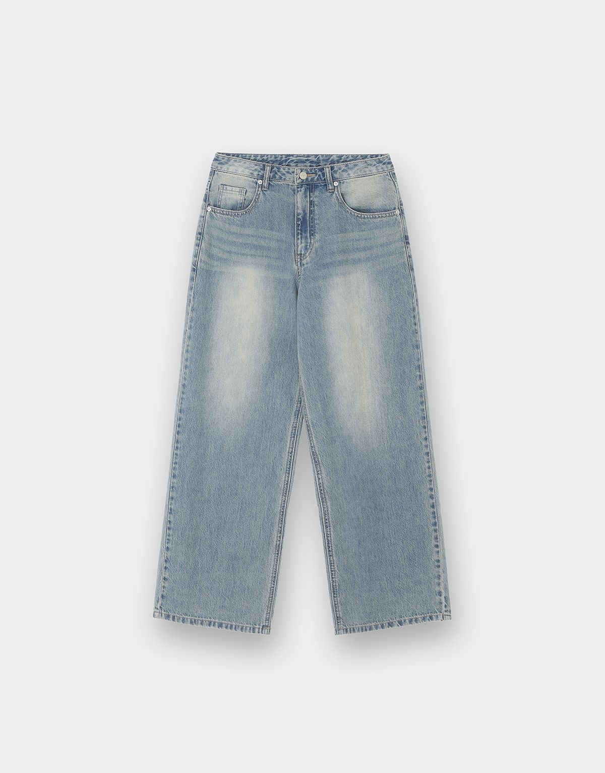 지오다노(GIORDANO) 루즈핏 와이드 쿨 데님 415549 [3color]