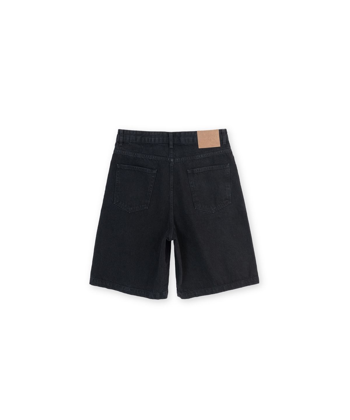 브라운야드(BROWNYARD) 데님 쇼츠, 블랙