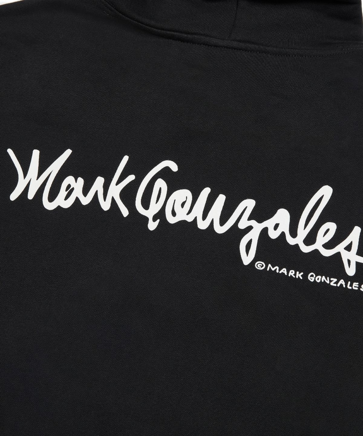 마크곤잘레스(MARK GONZALES) 슈무 와펜 후드집업 - BLACK