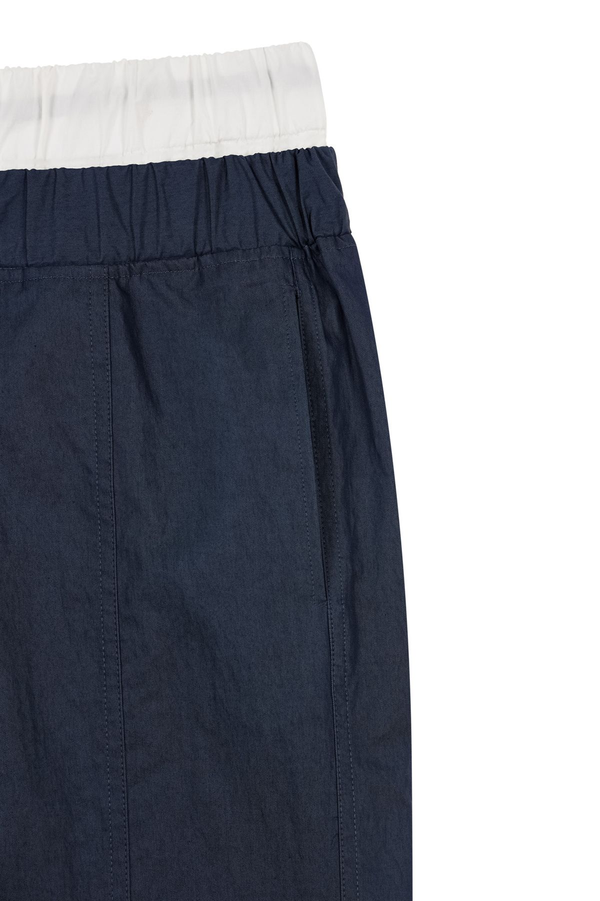 다이닛(DEINET) DEINET LAYERED STRING PANTS IN NAVY