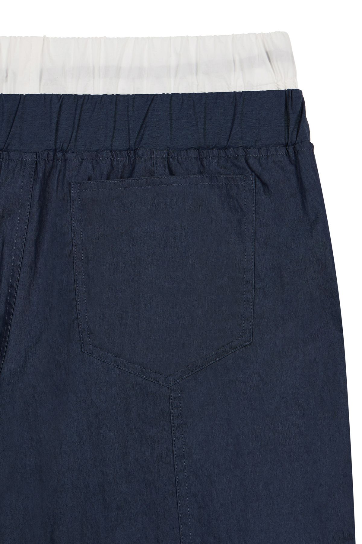 다이닛(DEINET) DEINET LAYERED STRING PANTS IN NAVY