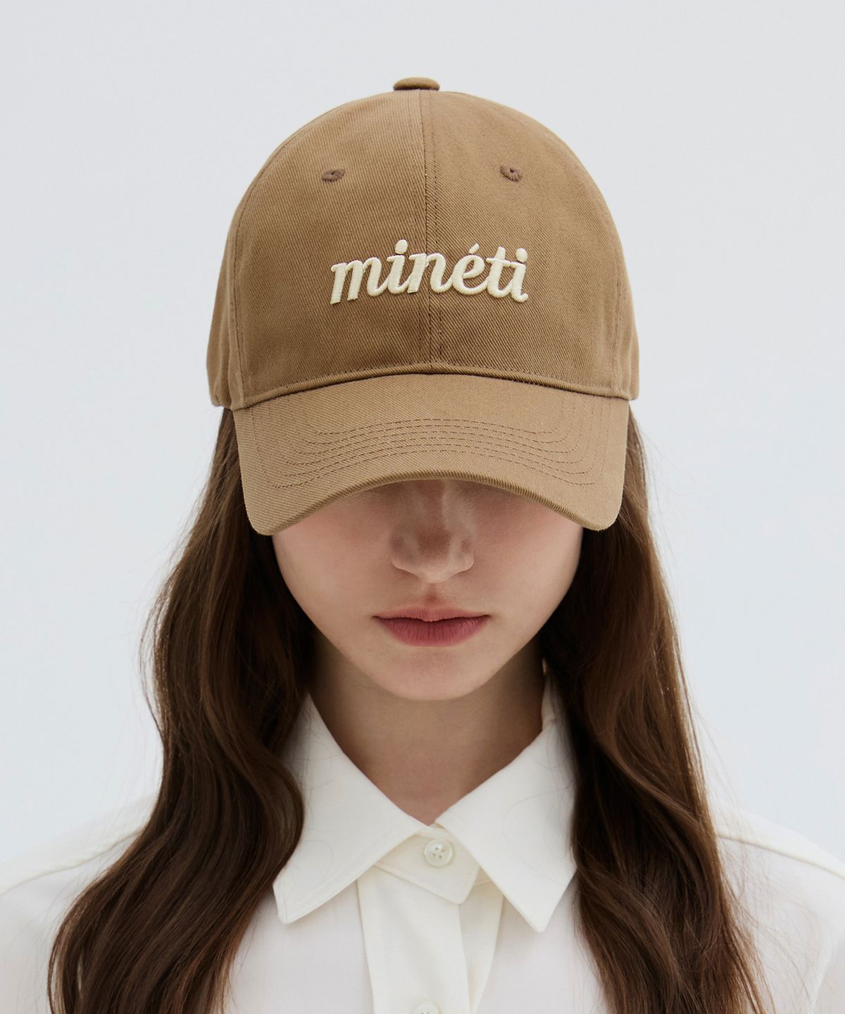 미네티(MINETI) 코튼 레터링 볼캡 Y 10425 MT
