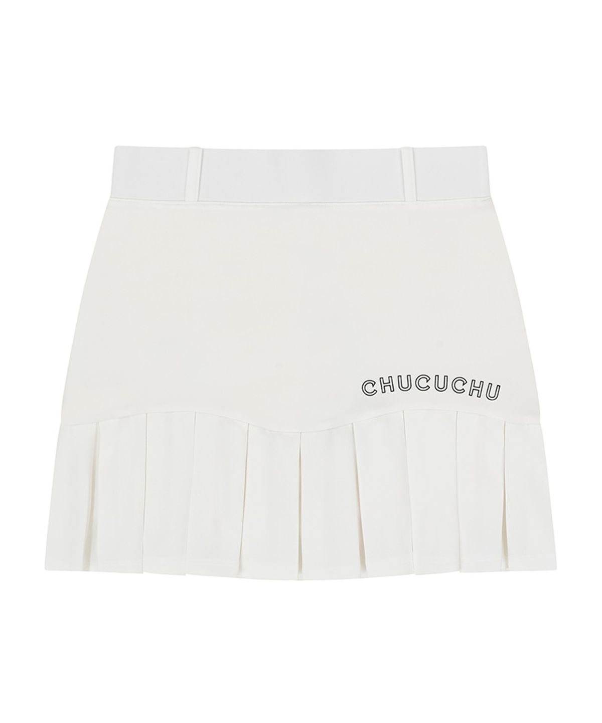 츄쿠츄(CHUCUCHU) CBESS-SK008W 저지 플리츠 스커트